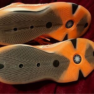Nike Orange Athletic Shoes